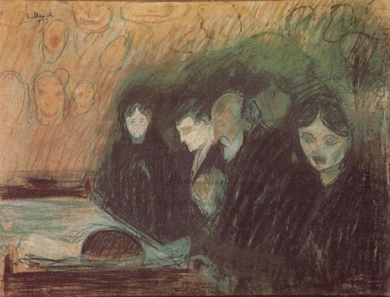 Funeral, Edvard Munch